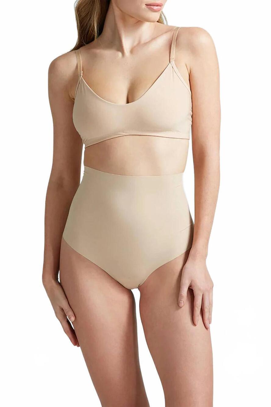 NEW COMMANDO classic control shapewear thong in beige